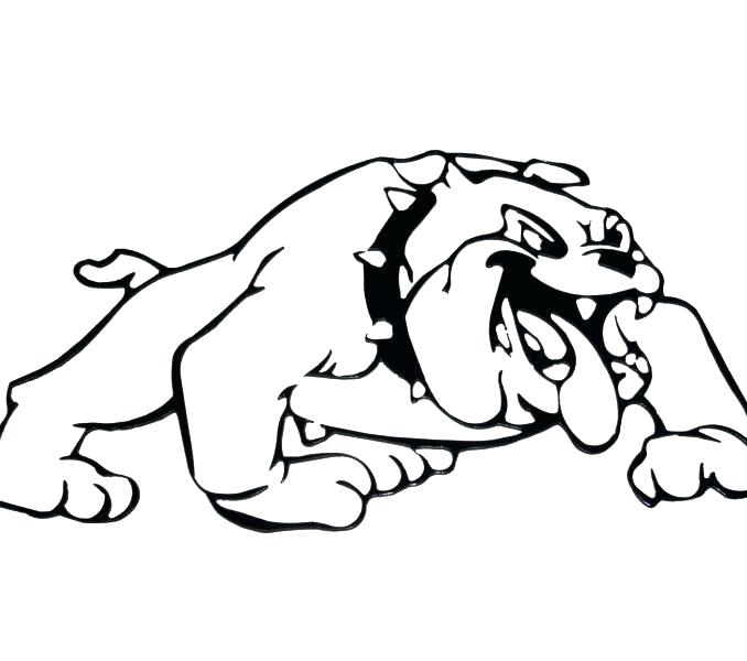 678x600 Bulldog Coloring Pages Bulldogs Coloring Pages Color Bulldog