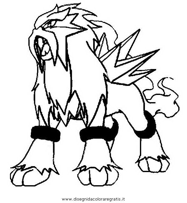 600x650 Pretentious Design Ideas Pokemon Coloring Pages Entei