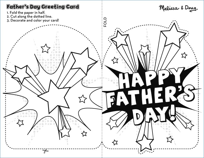 792x612 Coloring Pages Fathers Day Cards To Print