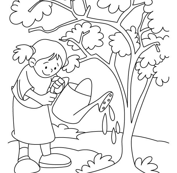 Environment Coloring Page 04 Coloring Page For Kids Free Environment ...