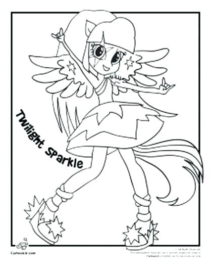 418x540 Coloring Pages Of My Little Pony Equestria My Little Pony Rainbow