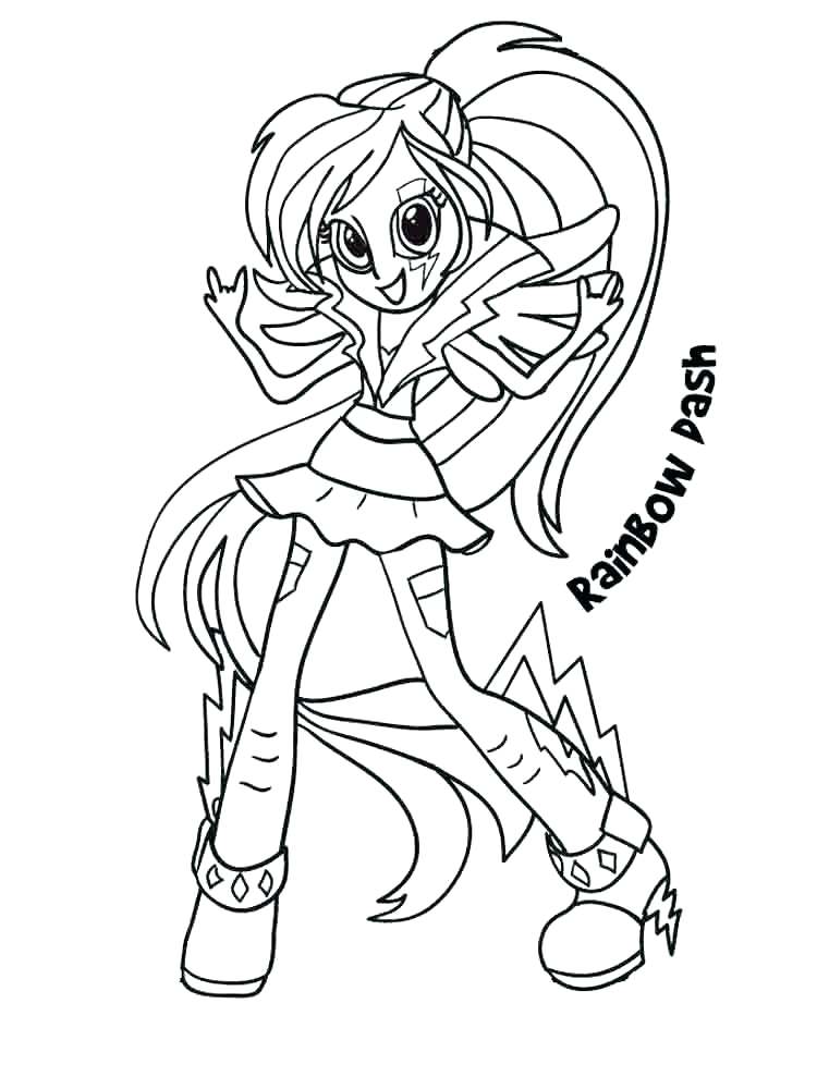 750x1000 Equestria Girls Coloring Pages In Addition To Girls Coloring