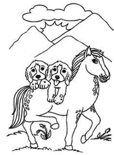 236x321 Pretty Princess Horse Coloring Page Horse, Princess And Kid