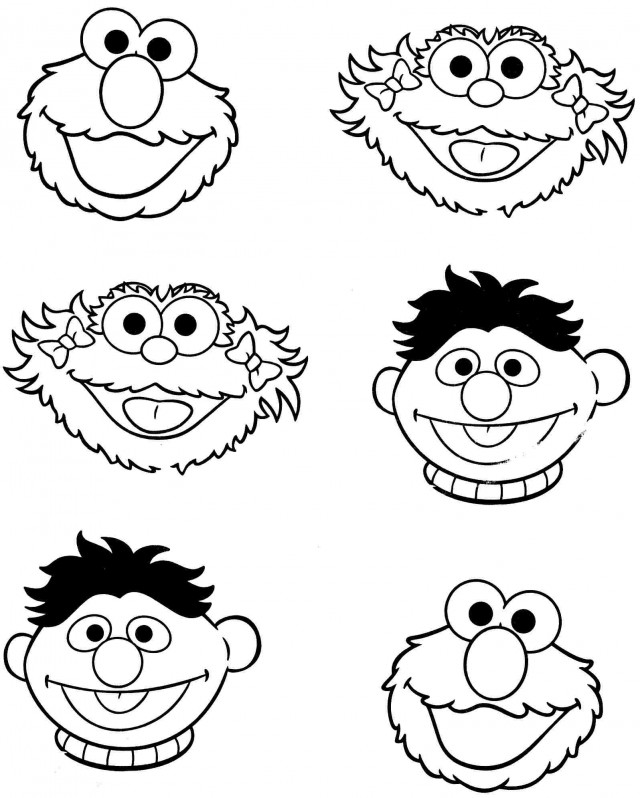 640x798 Sesame Street Bert And Ernie Coloring Pages Az Coloring Pages