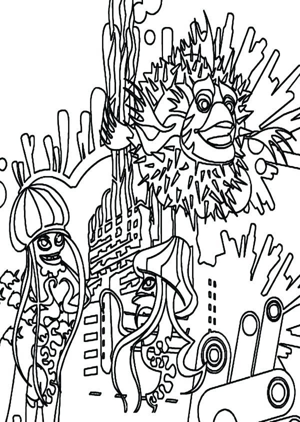 600x844 Ernie Coloring Pages Shark Tale And B Hippie Style Coloring Pages