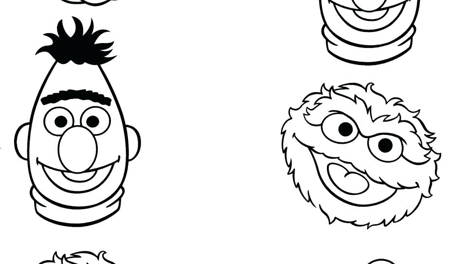 960x544 Bert And Ernie Coloring Pages Coloring Pages Sesame Street