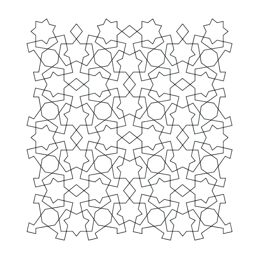878x878 Escher Coloring Pages Coloring Pages Tessellation Cool Free