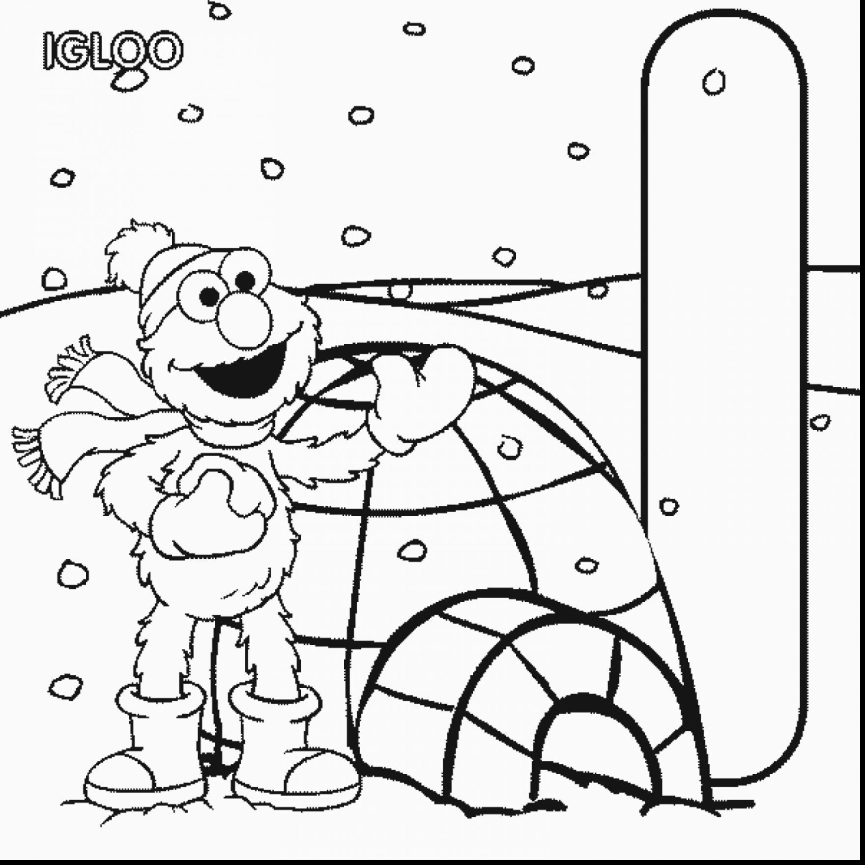 1760x1760 Highest Eskimo Coloring Page Great Sesame Street Letter Pages