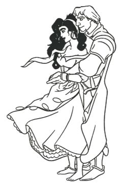 236x363 Top Hunchback Of Notre Dame Coloring Pages