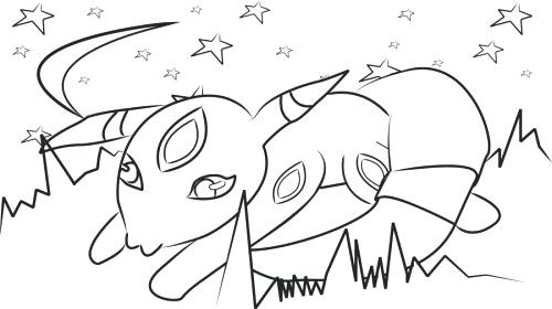 500x280 Umbreon Coloring Pages Apple Coloring Pages Free Page Site Umbreon