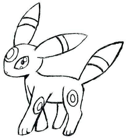 409x450 Umbreon Coloring Pages Coloring Pages Mobile Coloring Coloring