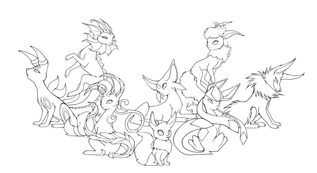 1024x559 Espeon Coloring Pages Coloring Pages Printable View Larger Umbreon
