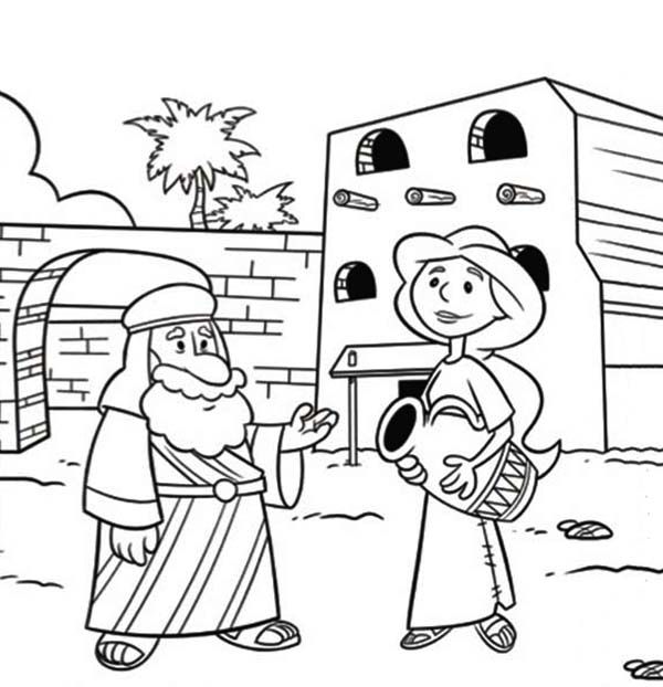 600x622 Beautiful Jewish Queen Esther Coloring Page The Story Lesson
