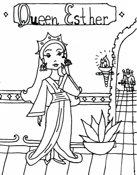 471x599 Queen Esther Coloring Page Coloring Book