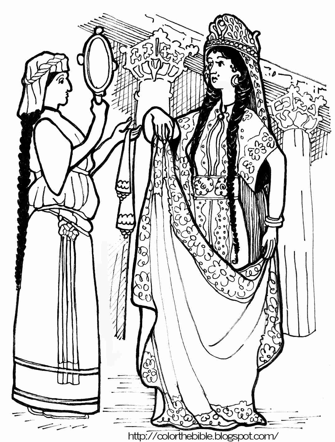 1077x1422 Esther Coloring Pages Coloring Pages Incredible Olegratiy