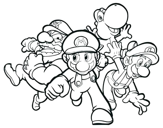 687x539 Europe Coloring Page