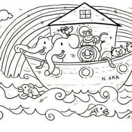 268x268 Christian Coloring Pages Free All About Coloring Pages