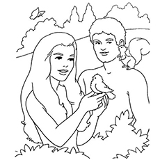 230x230 Top Freeprintable Adam And Eve Coloring Pages Online