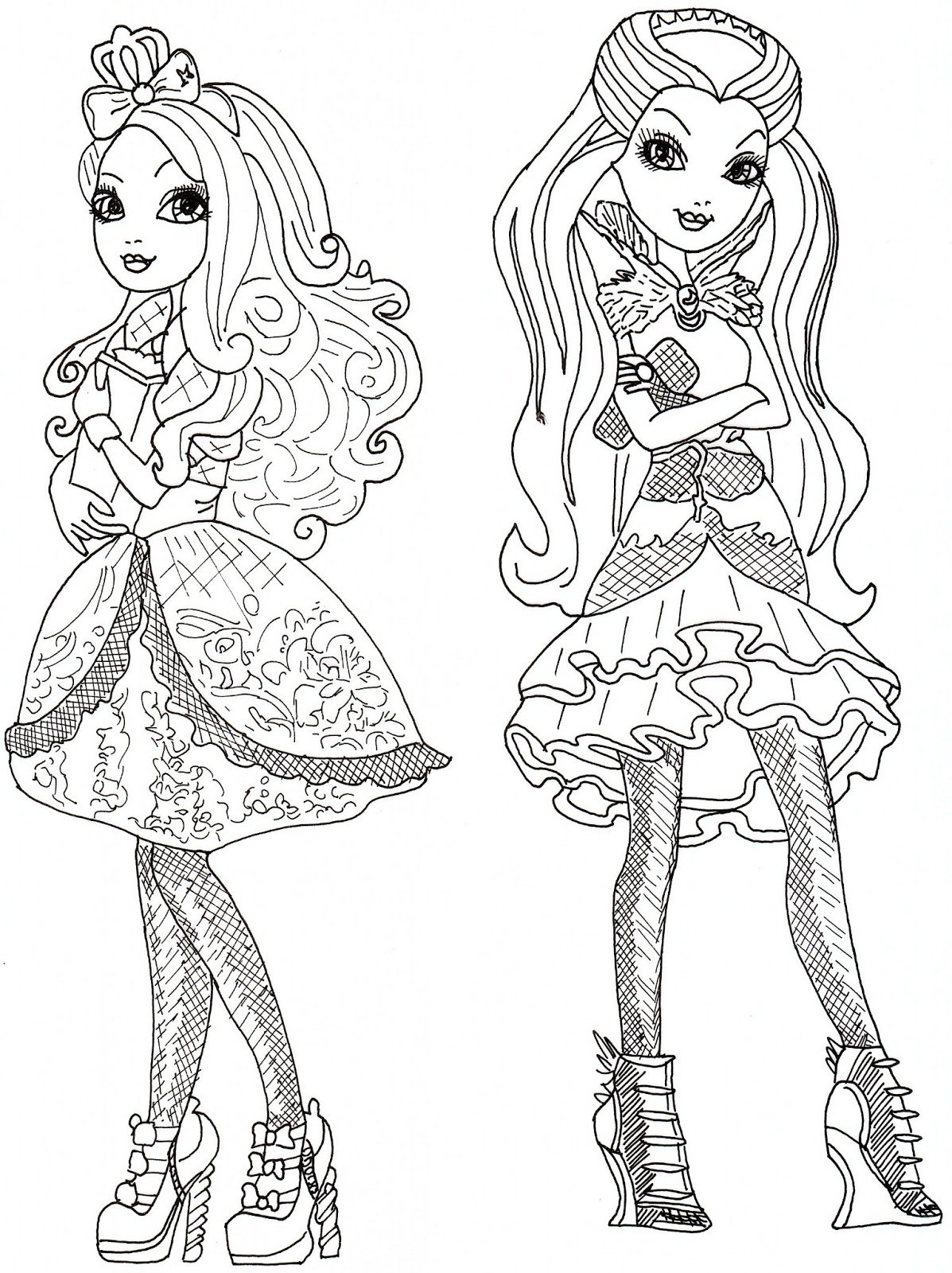 1197x1600 Ever After High Coloring Pages Best Of Free Printable Ever After