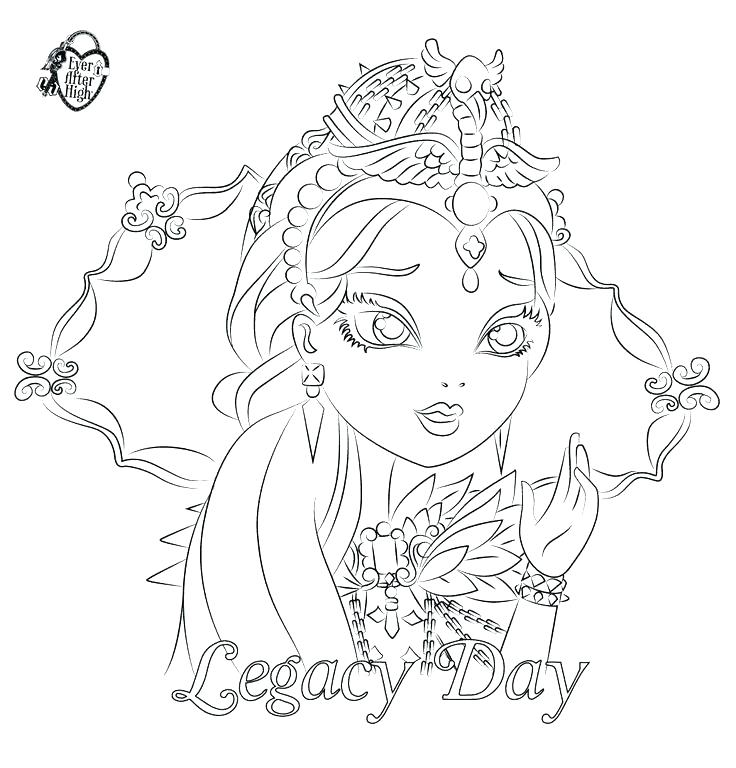 736x768 Ravens Coloring Page Ravens Coloring Pages Ever After High
