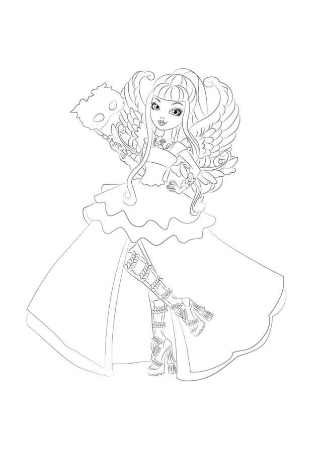 640x906 Ever After High Coloring Pages Coloring Pages For Kids