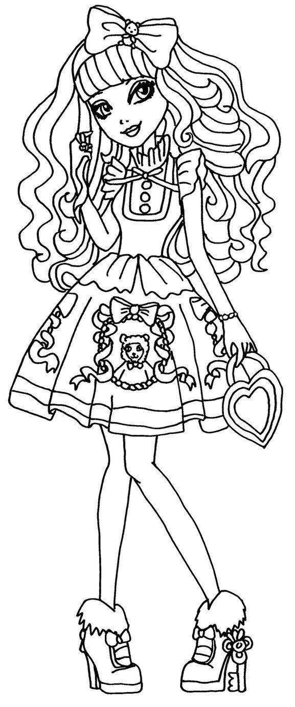 577x1382 Best Ever After High Images On Coloring Books