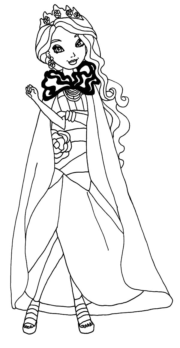 600x1157 Legacy Day Briar Ever After High Coloring Pages