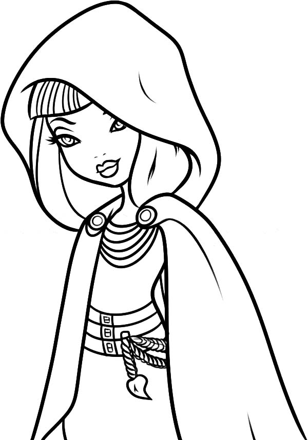 600x858 Cerise Hood Ever After High Coloring Pages