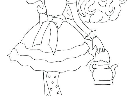 440x330 Coloring Pages Online Hard For Kids To Print Ever After High Book