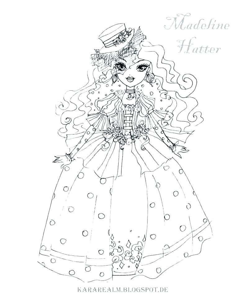 799x960 Ever After High Coloring Pages Monster High Coloring Pages All