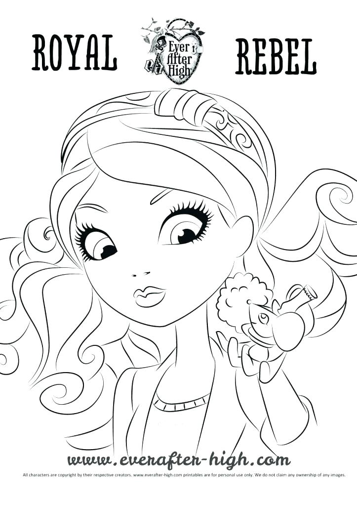 723x1024 Ever After High Madeline Hatter Coloring Pages Coloring Pages Ever