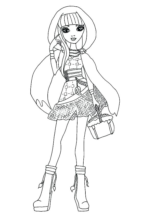 600x849 Ever After High Coloring