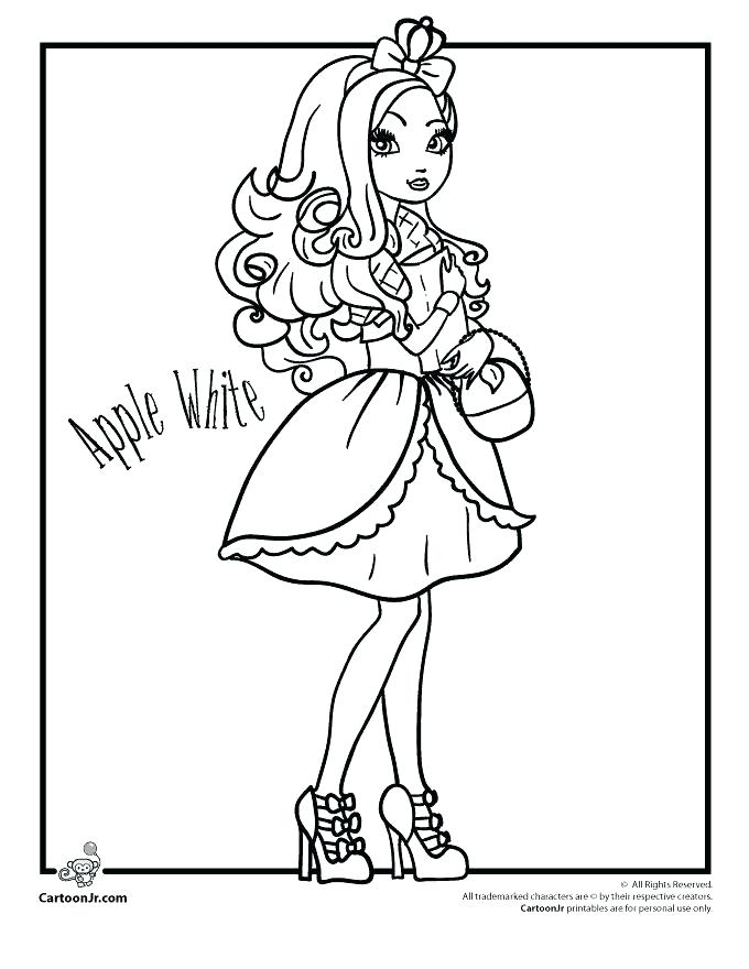 680x880 Cerise Coloring Pages Design Ever After High Free Coloring Pages