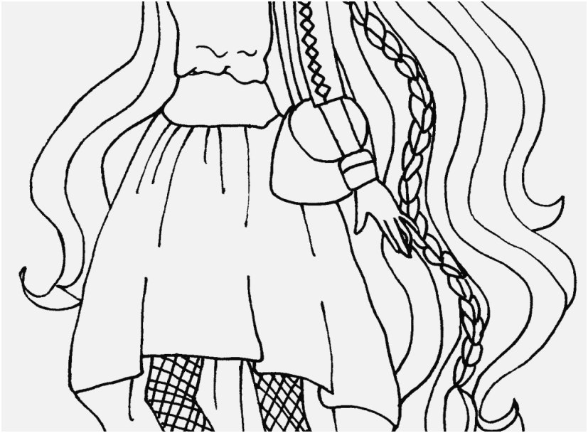 827x609 Monster High Coloring Pic Free Printable Ever After High Coloring
