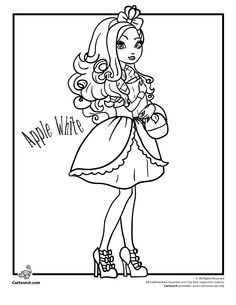 236x305 Ever After High Kitty Cheshire Coloring Page From Ever After High