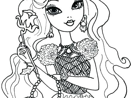 440x330 Ever After High Coloring Pages