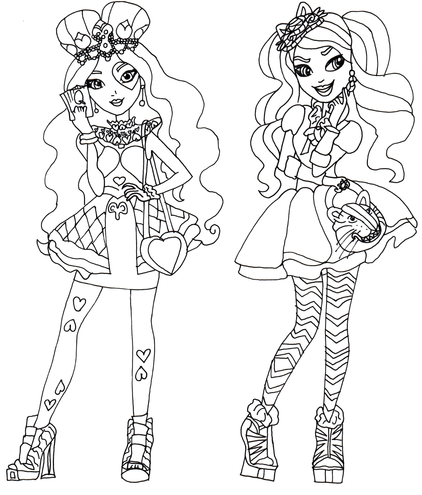1365x1600 Ever After High Poppy O Hair Coloring Pages Getcoloringpages