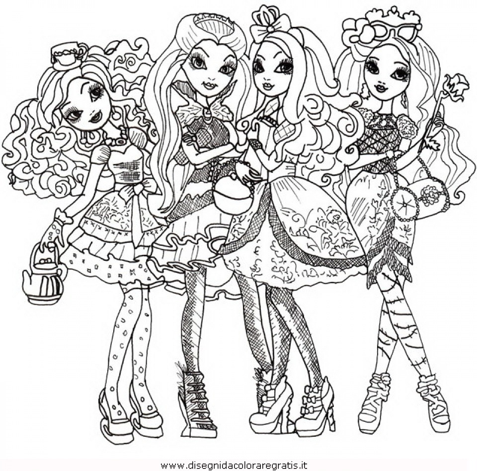 960x948 Get This Free Ever After High Coloring Pages