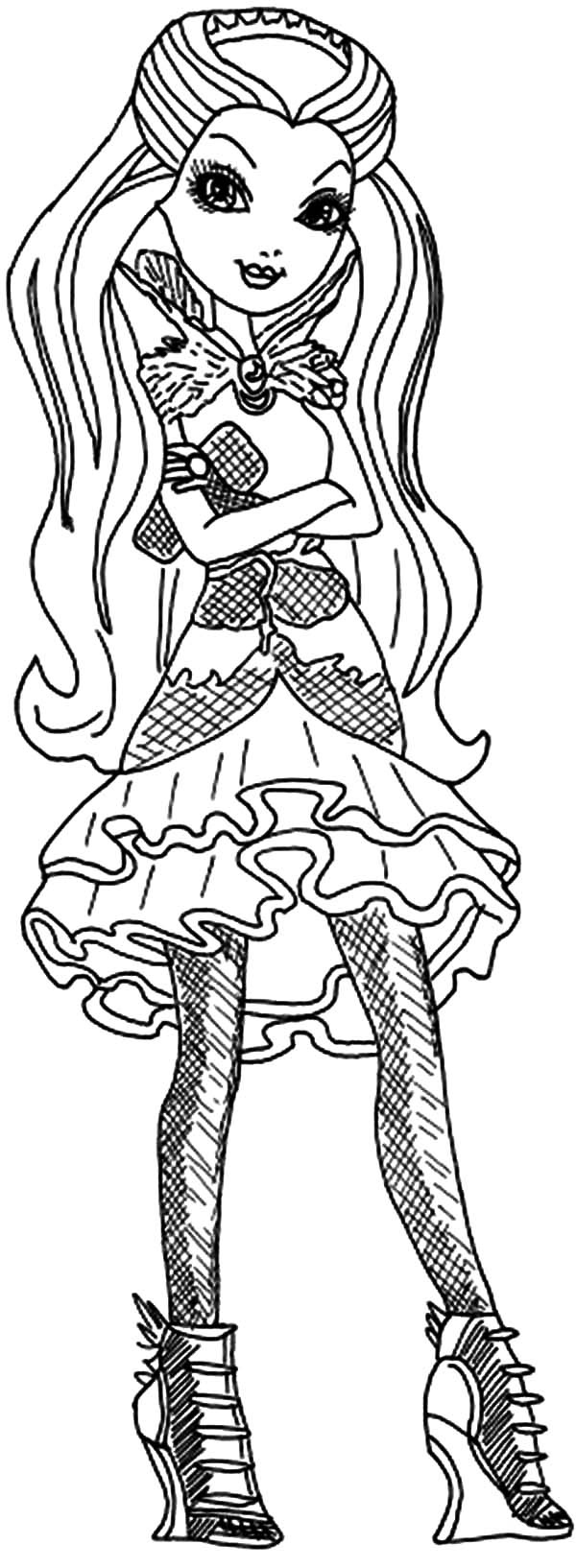 600x1634 Cartoon Ever After High Coloring Pages Free Coloring Sheets