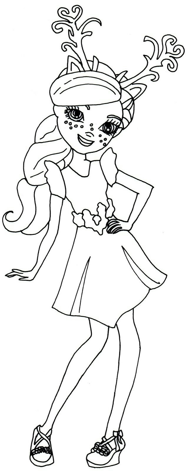 635x1600 Ever After High Dragon Games Coloring Pages Gallery Free