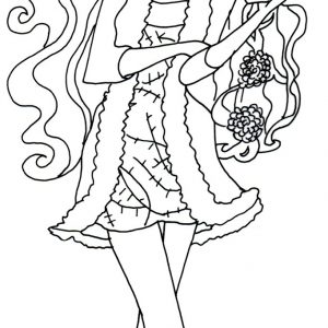 300x300 Coloring Pages Ever After High Dragon Games New Ever After High