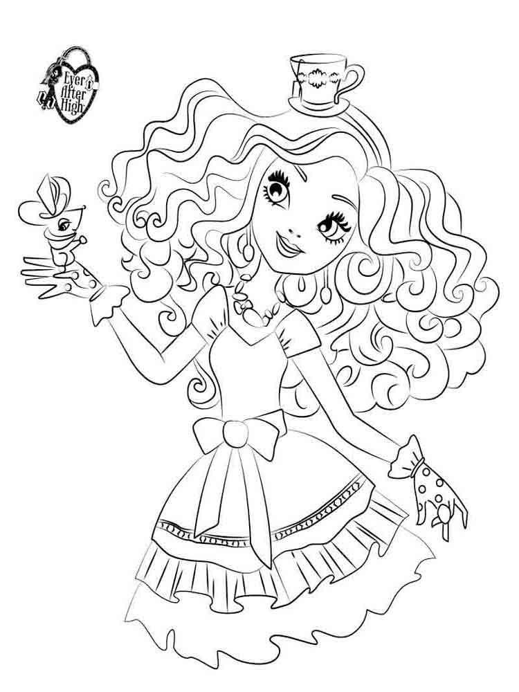 750x1000 Ever After High Coloring Pages Download And Print Ever After High