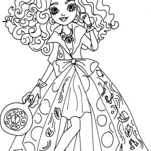 300x300 Ever After High Way Too Wonderland Coloring Pages Archives