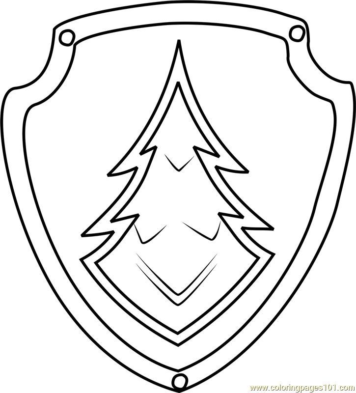 725x800 Everest Badge Coloring Page