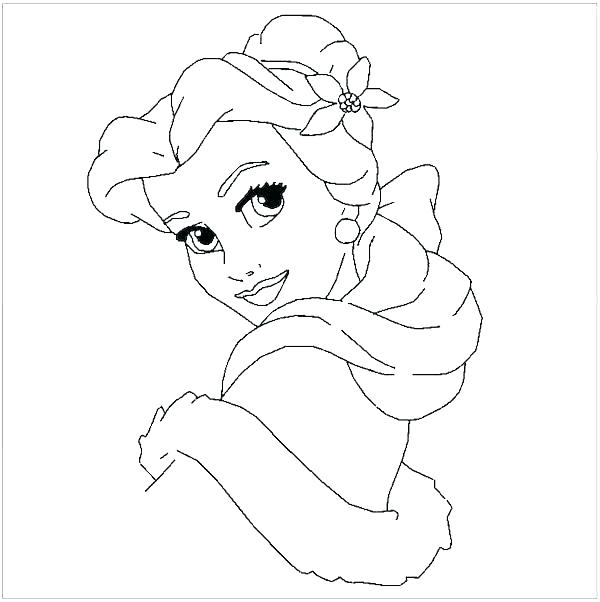 600x602 Disney Descendants Coloring Pages