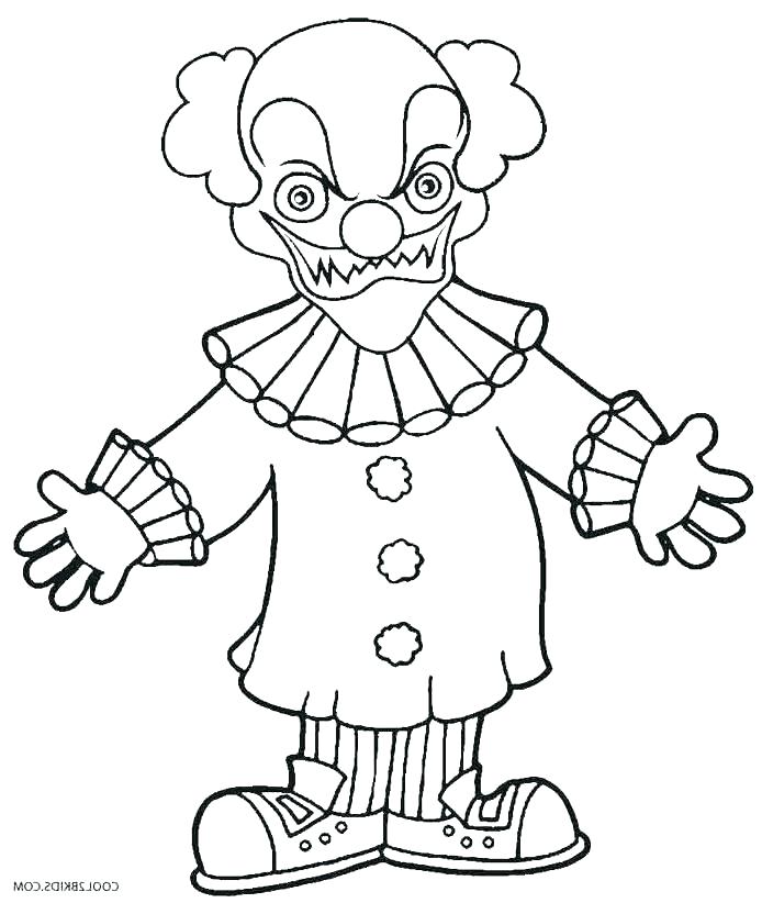 694x822 Clown Coloring Pages Smurf Clown Picture To Color Jojo Circus