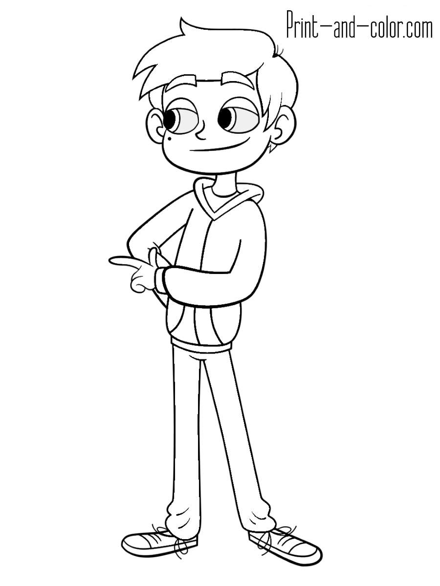 900x1200 Excellent Star Vs The Forces Of Evil Coloring