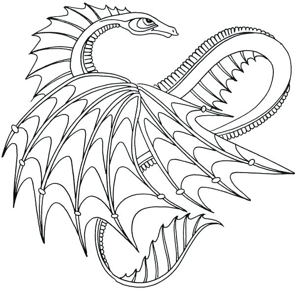 Evil Dragon Coloring Pages at GetDrawings | Free download