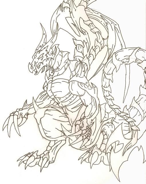 510x642 Evil Dragon Coloring Pages