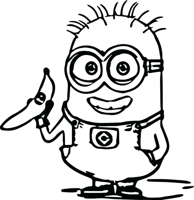 618x637 Free Printable Evil Minion Coloring Pages Minion Coloring Pages